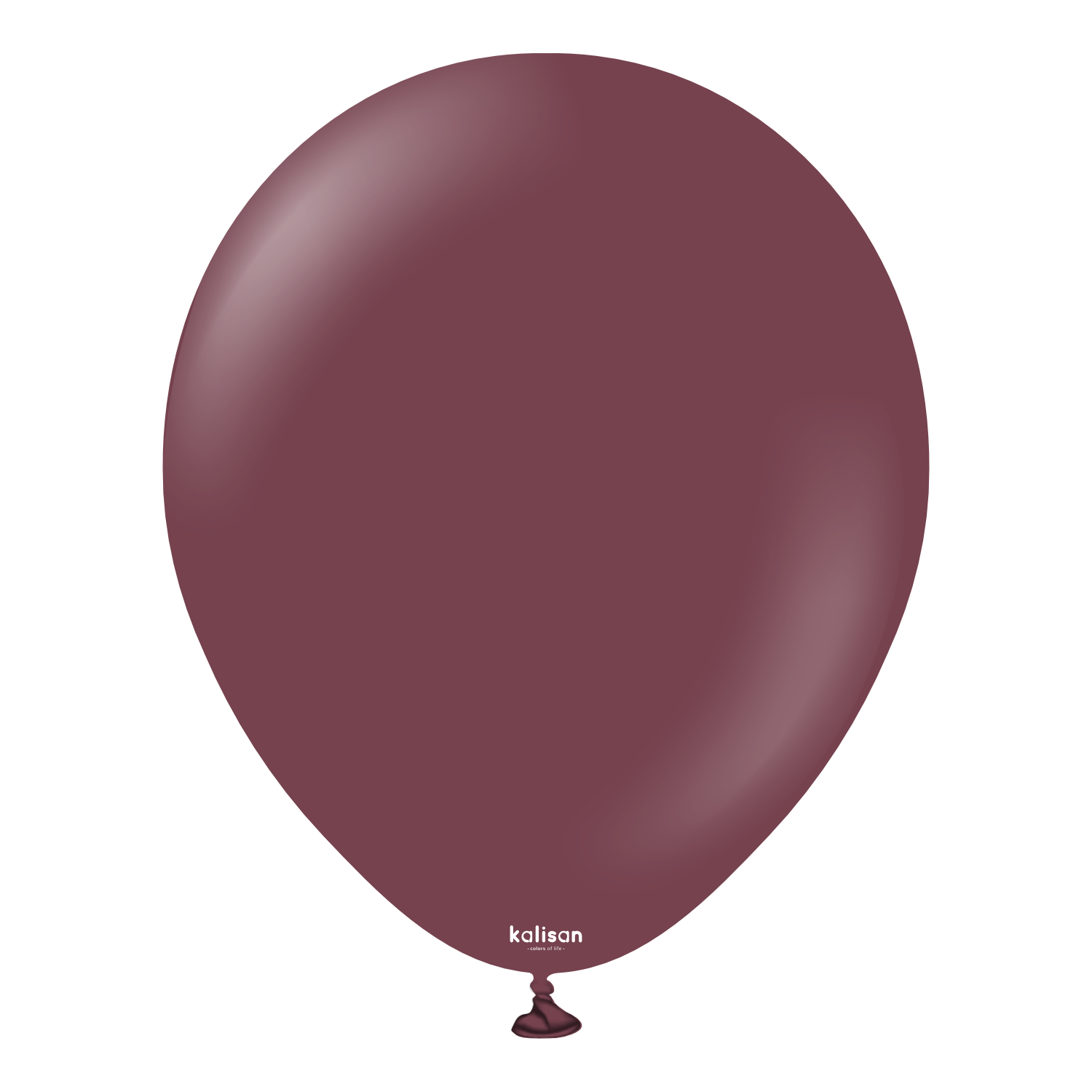 18'' Standart Balon Bordo (Burgundy) 5'li