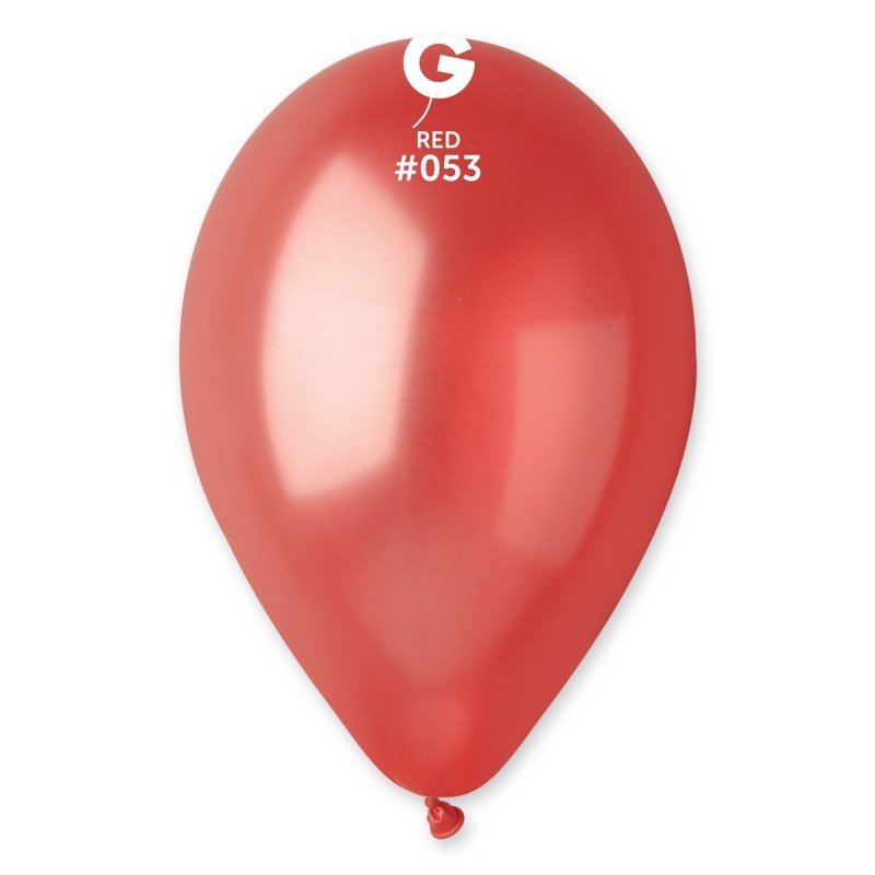 11'' Metalik Balon Kırmızı 100’lü