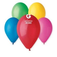 10'' Pastel Karışık Balon 100’lü