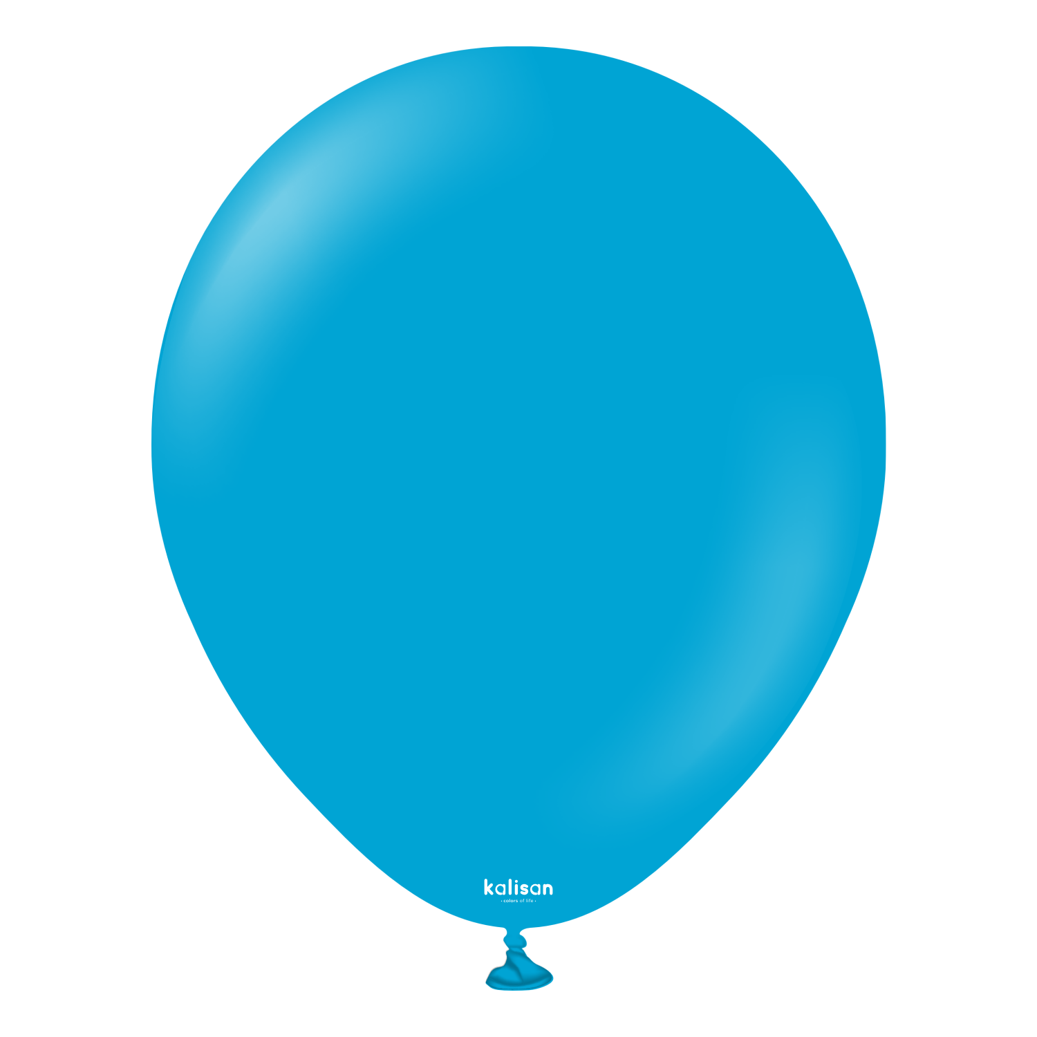 18'' Standart Balon Karayip Mavi (Caribbean Blue) 5'li