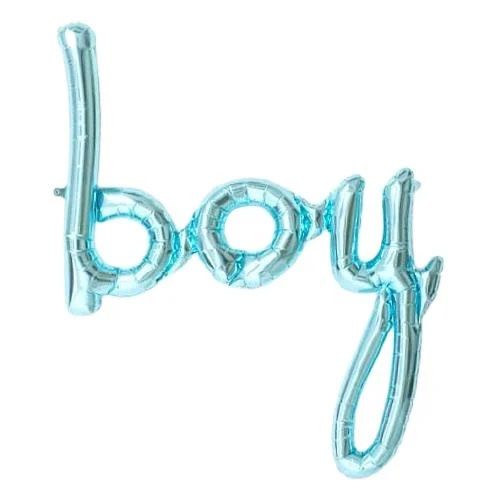 Boy Mavi Folyo Balon 74x45