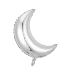 16'' Gümüş Ay Folyo Balon