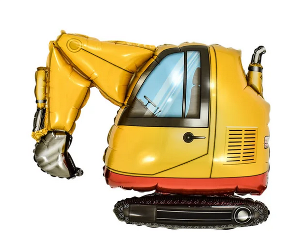 Büyük Boy Kepçe İnşaat Arabası Folyo Balon 75x63