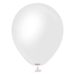 5'' Opak Balon Saten Kar Beyaz (Snow White) 50’li
