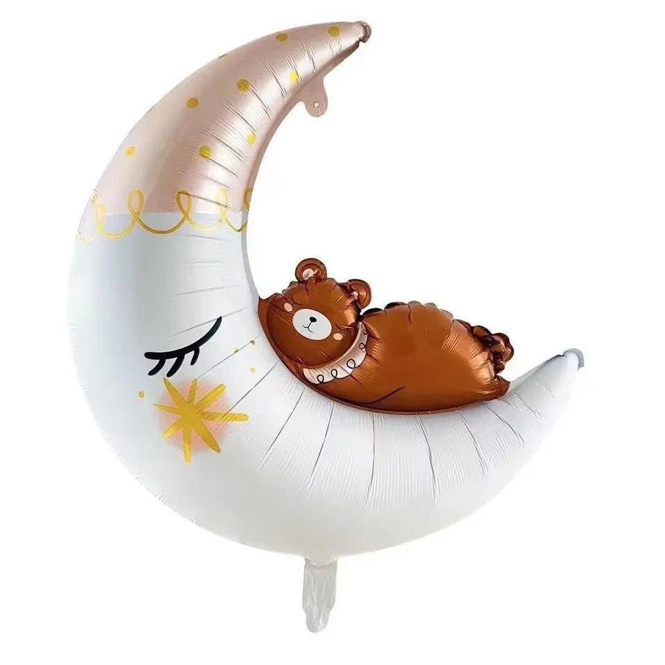 Ay ve Ayı Folyo Balon 86x76