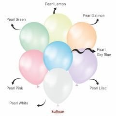 11'' Kalisan Metalik Karışık Balon 50'li