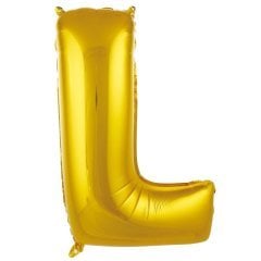 L- HARF 40'' ALTIN RENK BALON 100 CM