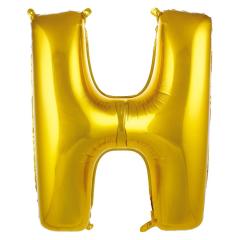 H- HARF 40'' ALTIN RENK BALON 100 CM