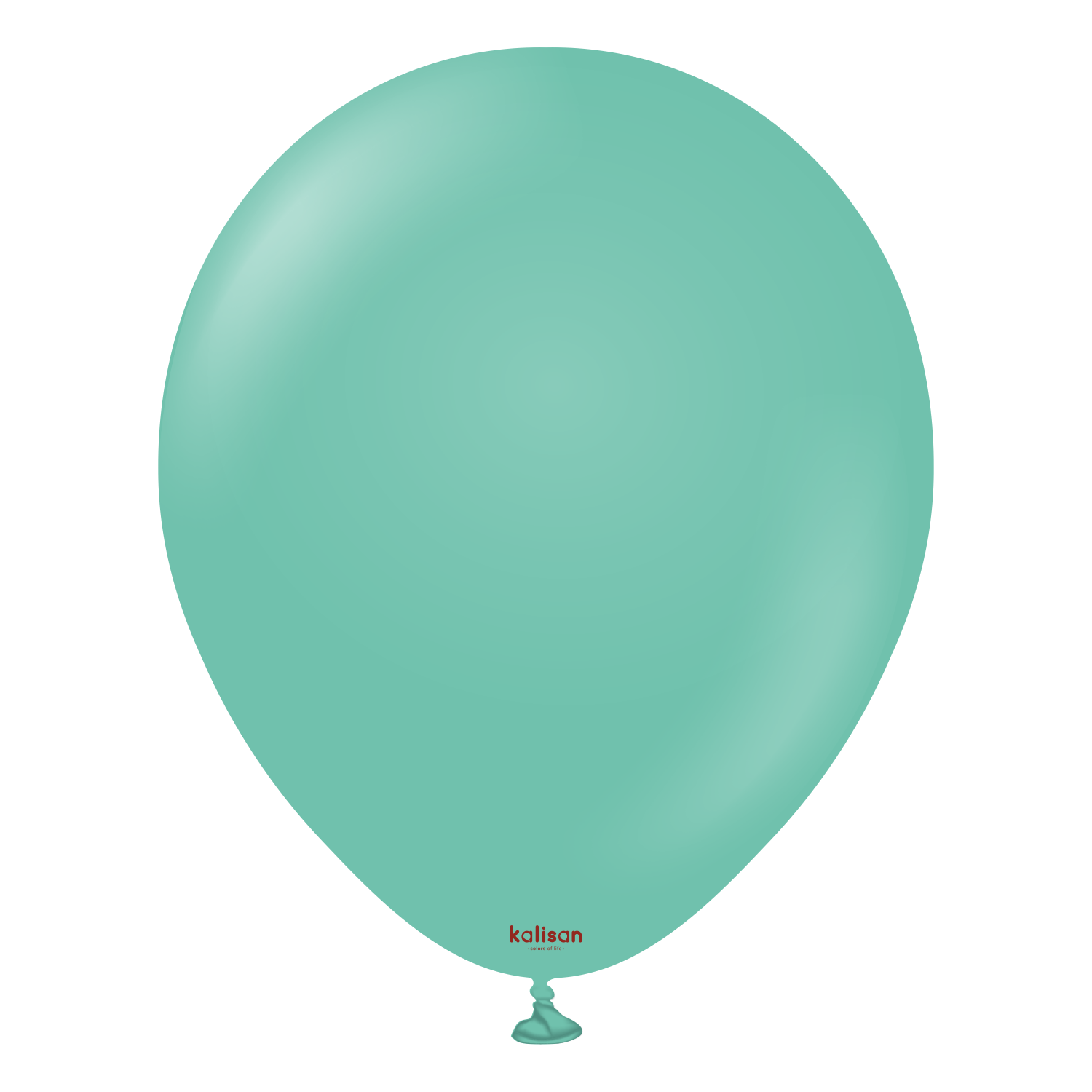 18'' Standart Balon Deniz Yeşili (Sea Green) 5'li