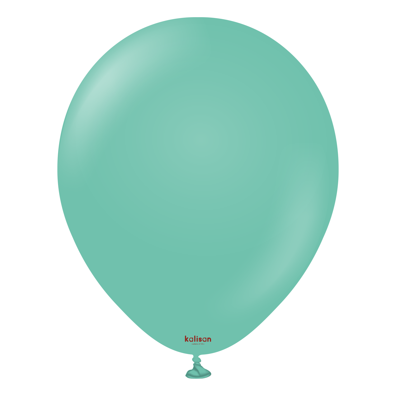 18'' Standart Balon Deniz Yeşili (Sea Green) 5'li