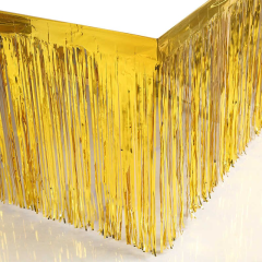 75x360cm Altın Masa Eteği