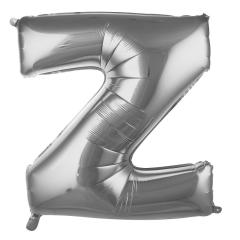 Z- HARF 34'' GÜMÜŞ RENK BALON 76 CM
