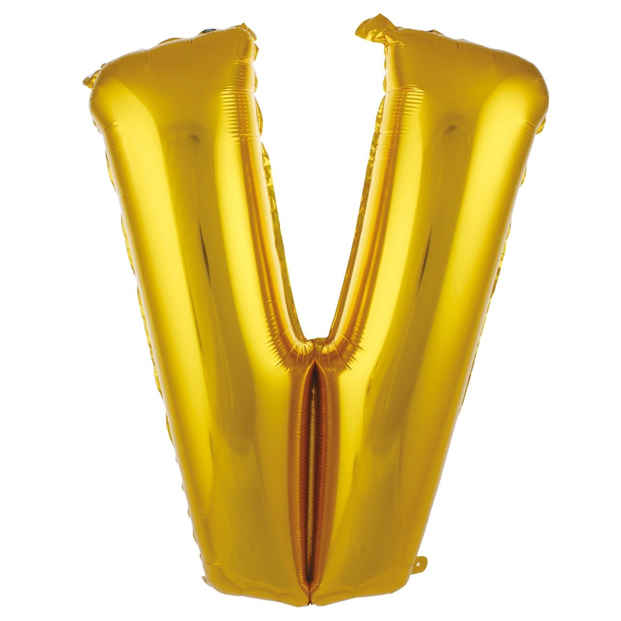 V- HARF 34'' ALTIN RENK BALON 76 CM