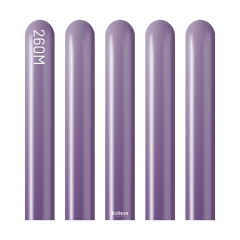 Mirror Mor Sosis Balon (Violet) 50'li