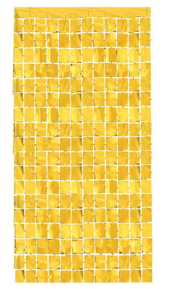 100x200 Altın Kare Arka Fon