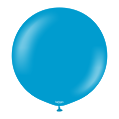 24'' Standart Balon Karayip Mavi (Caribbean Blue) 2'li
