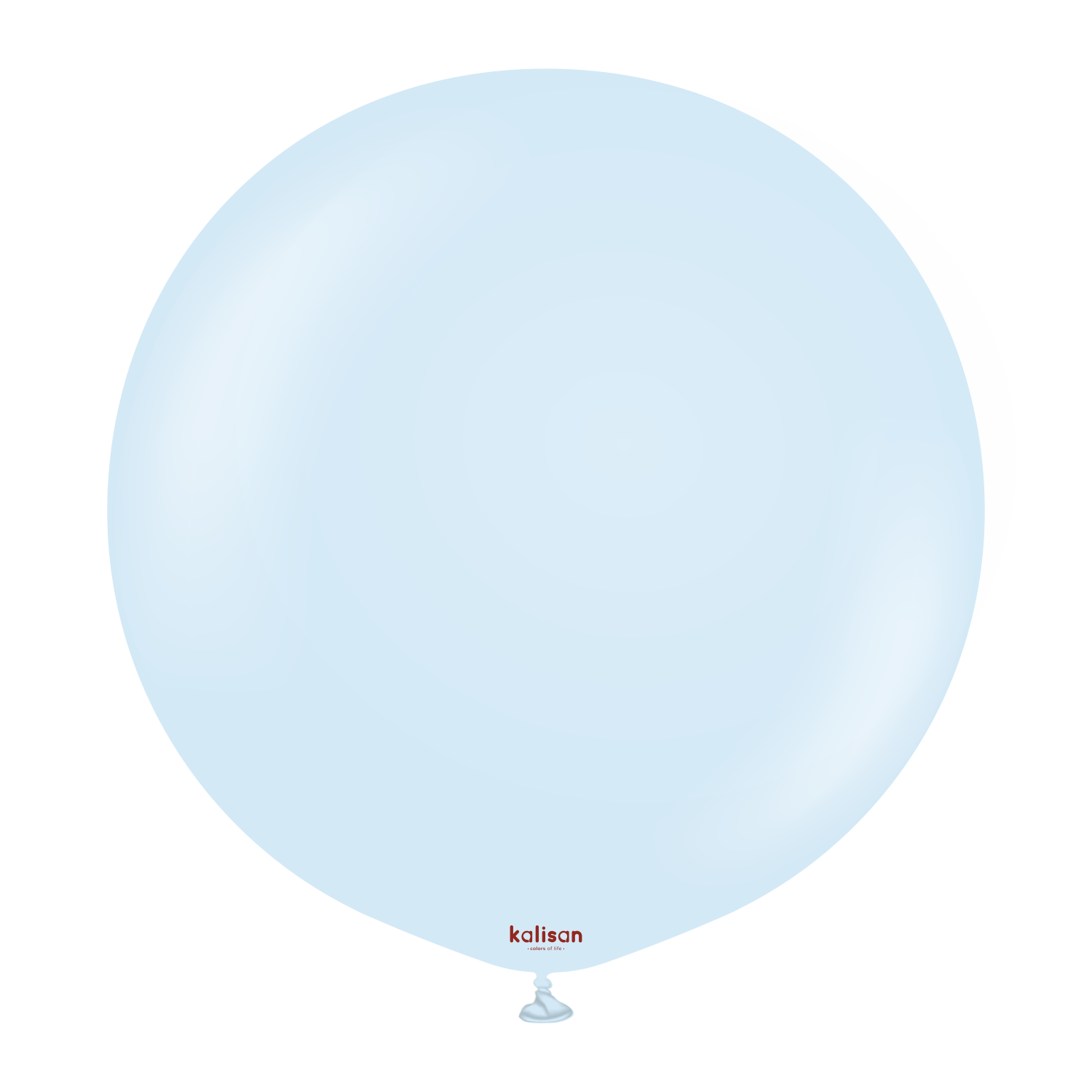 24'' Makaron Balon Bebek Mavi (Mac Baby Blue) 2'li