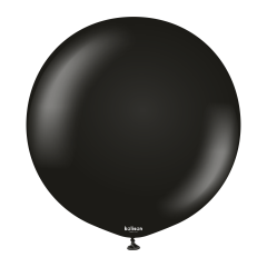 36'' Standart Balon Siyah (Black) 2'li