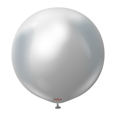 24'' Mirror Balon Gümüş (Silver) 2'li