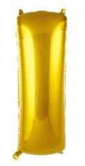 I- HARF 34'' ALTIN RENK BALON 76 CM