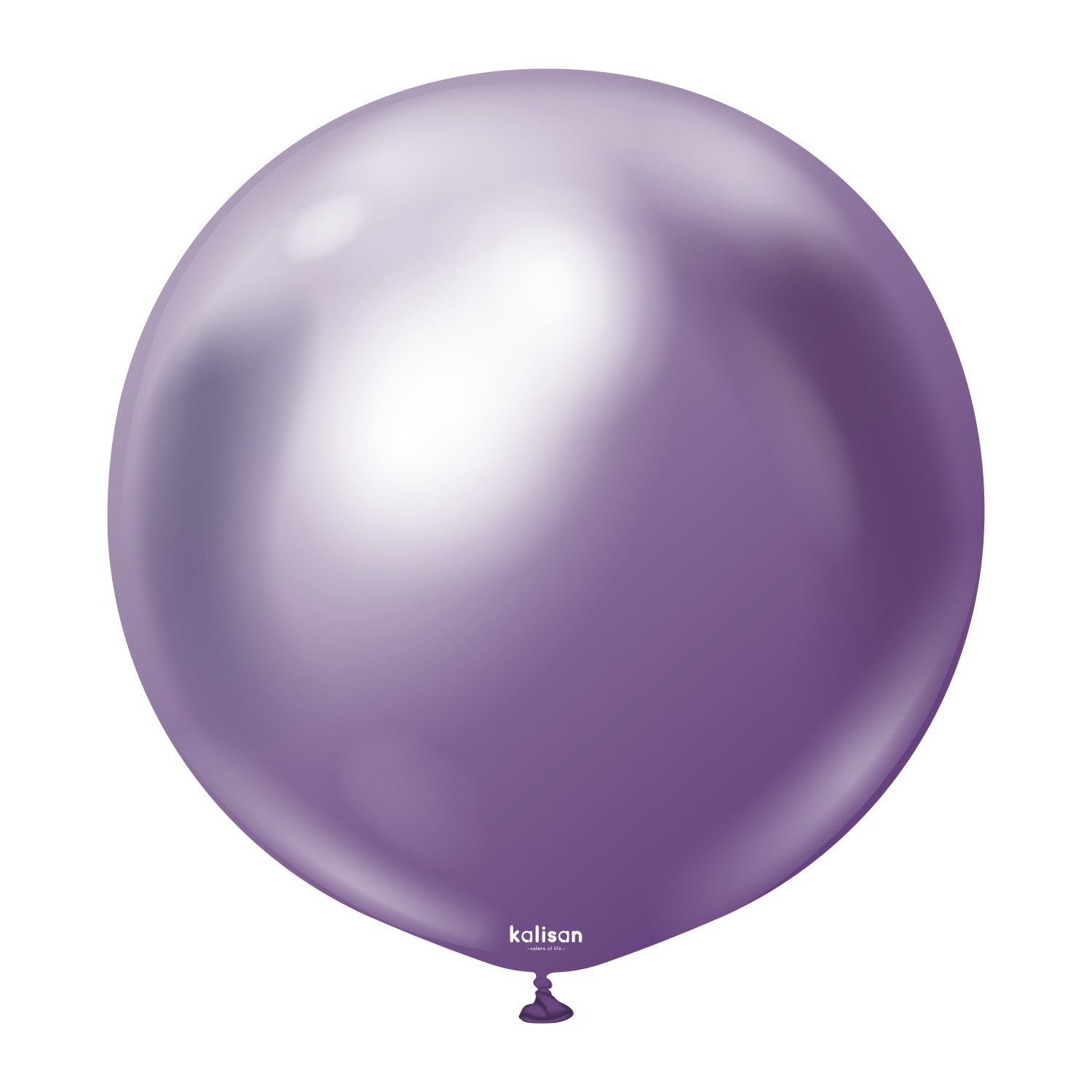 24'' Mirror Balon Mor (Violet) 2'li