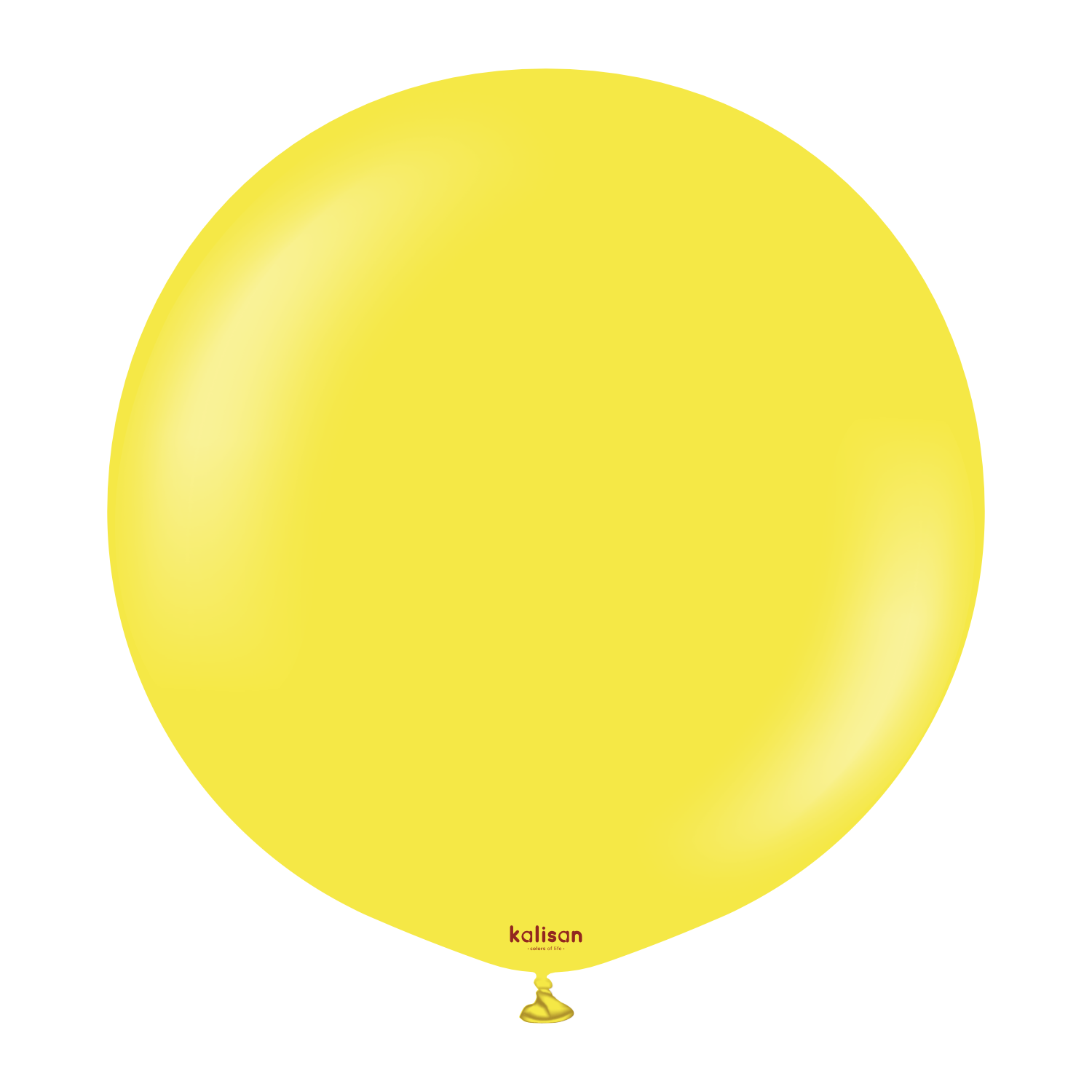 24'' Standart Balon Sarı (Yellow) 2'li