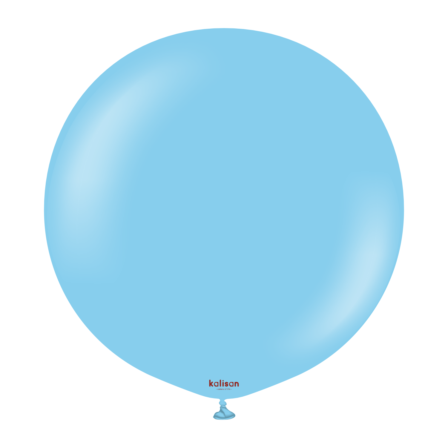 24'' Standart Balon Açık Mavi (Baby Blue) 2'li