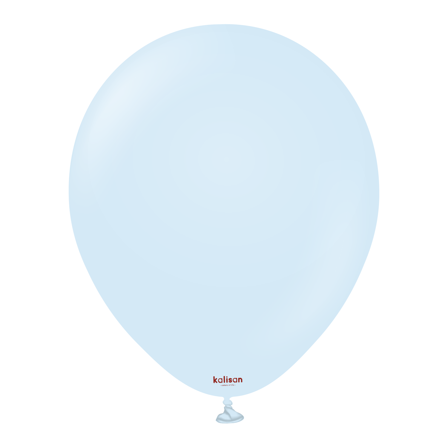 12'' XL Makaron Balon Bebek Mavi (Mac Baby Blue) 500’lü