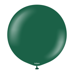 24'' Standart Balon Koyu Yeşil (Dark Green) 2'li