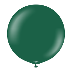 24'' Standart Balon Koyu Yeşil (Dark Green) 2'li