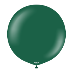 24'' Standart Balon Koyu Yeşil (Dark Green) 2'li