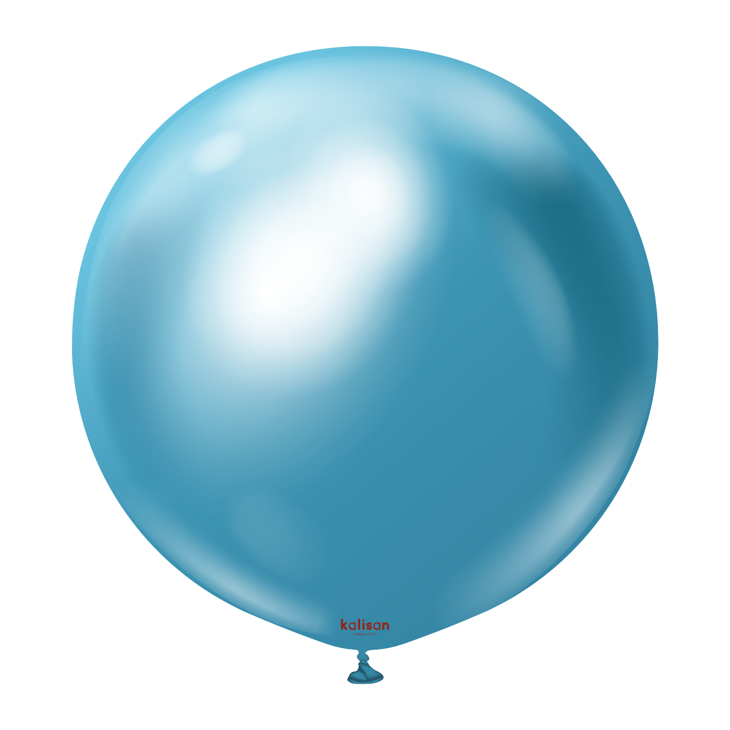 24'' Mirror Balon Mavi (Blue) 2'li