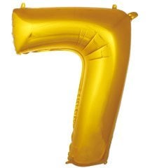 7- RAKAM 40'' ALTIN RENK BALON 100 CM