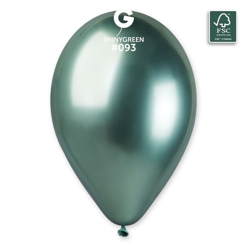 13'' Gemar Shine Balon Yeşil 50'li