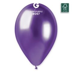 13'' Gemar Shine Balon Mor 50'li