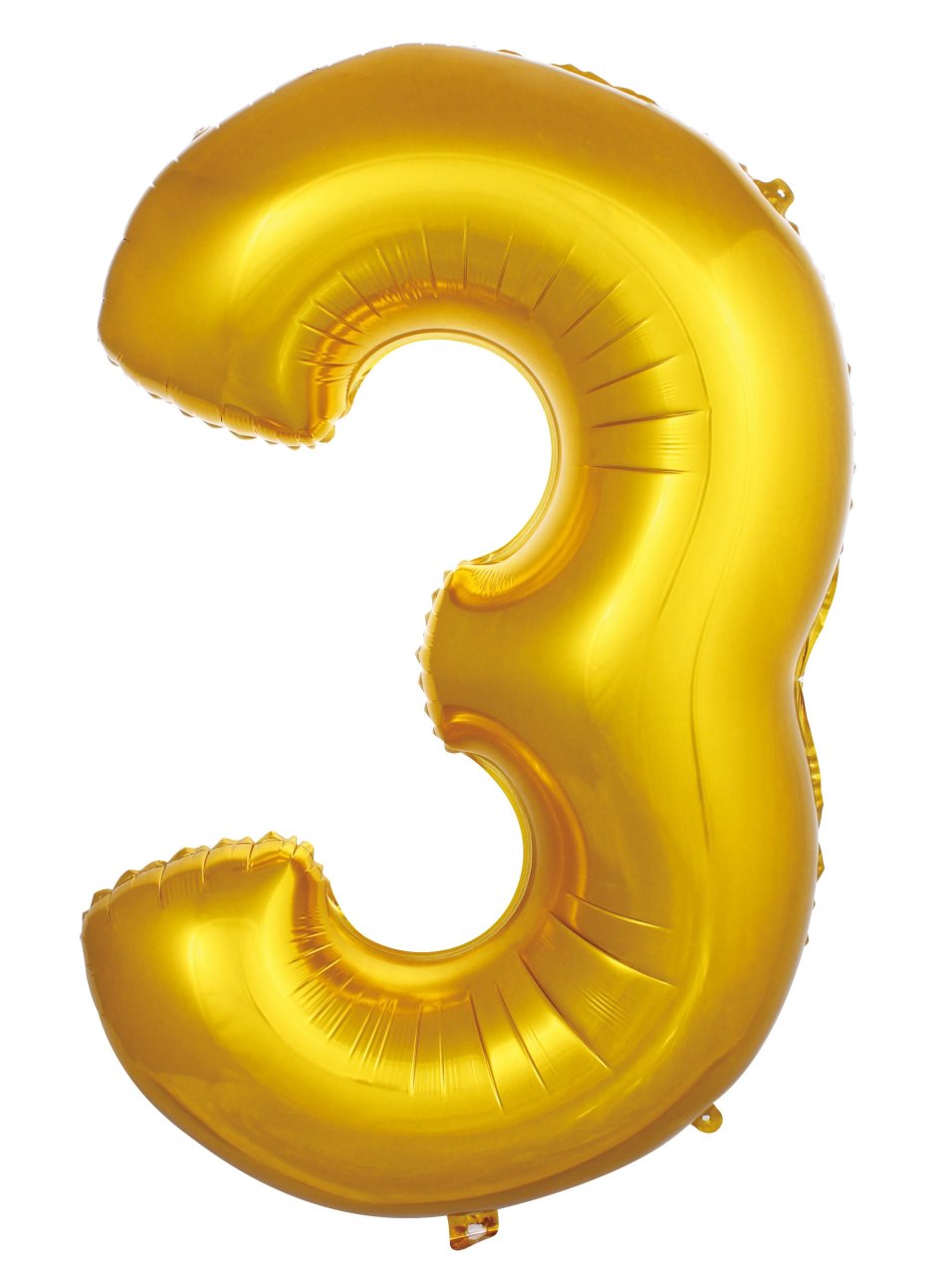3- RAKAM 40'' ALTIN RENK BALON 100 CM