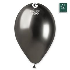 13'' Gemar Shine Balon Uzay Gri 50'li