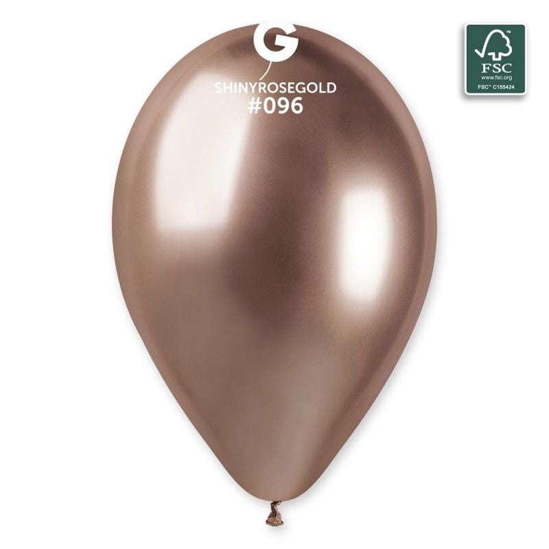 13'' Gemar Shine Balon Rosegold 50'li