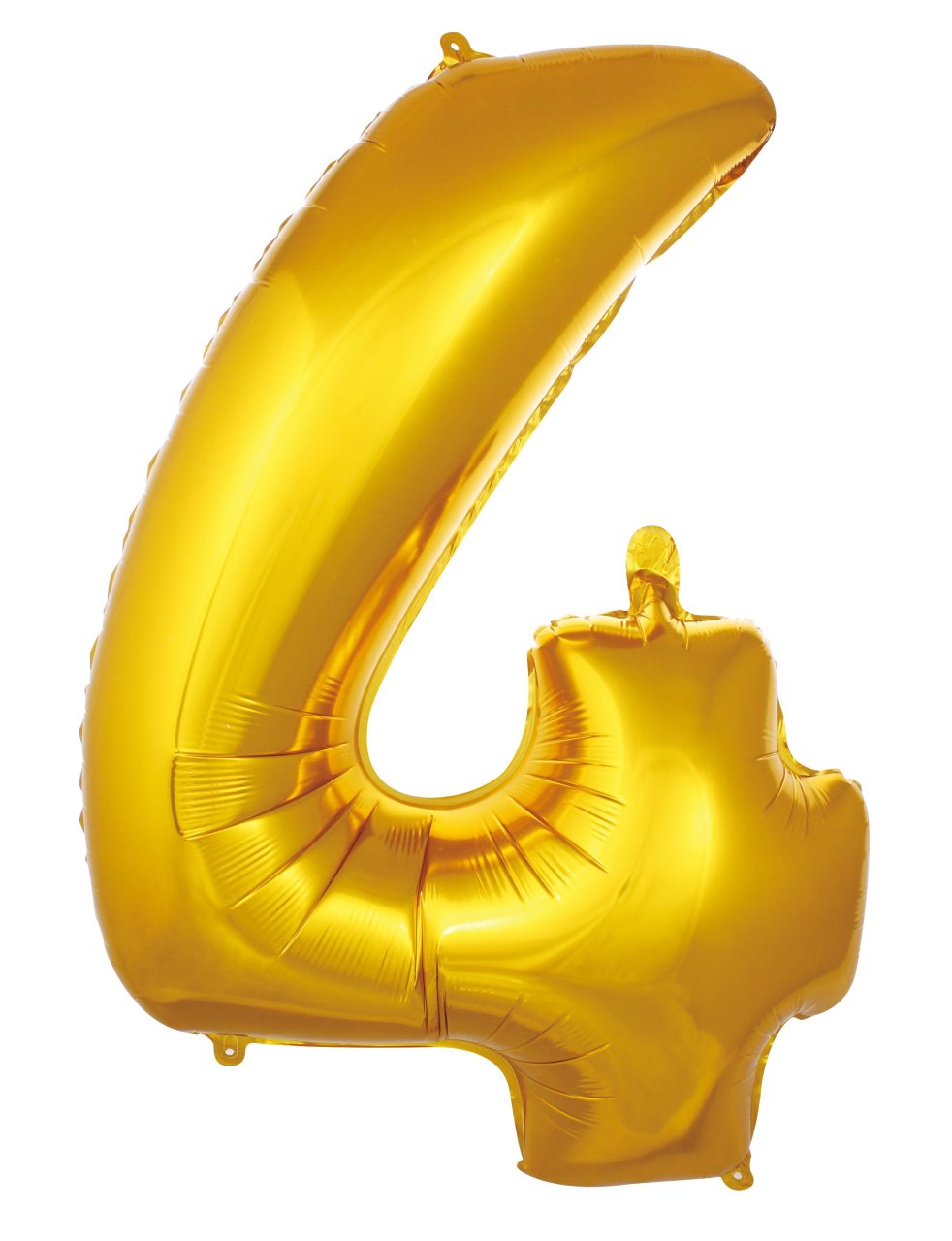 4- RAKAM 34'' ALTIN RENK BALON 76 CM