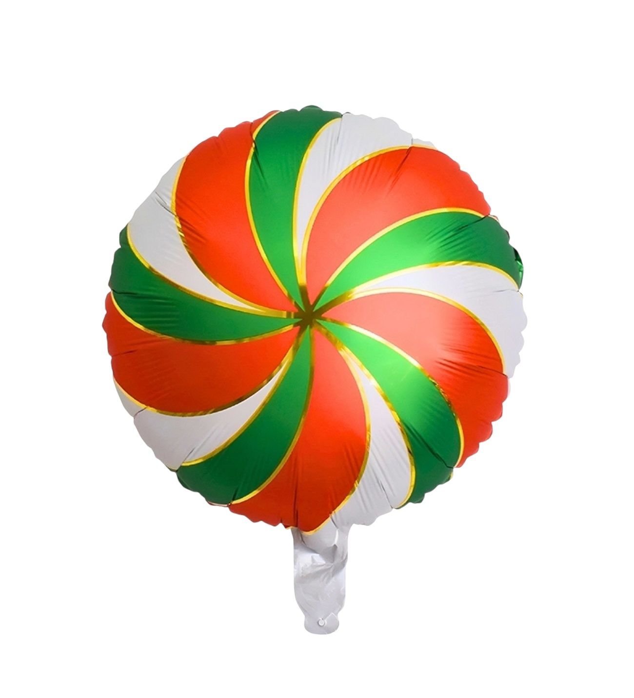 18'' Kırmızı Yeşil Şeker Folyo Balon