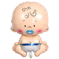 Bebek Mavi Folyo Balon