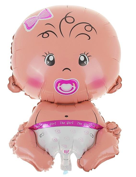 Bebek Pembe Folyo Balon