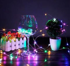 4m Pilli Renkli Peri Led