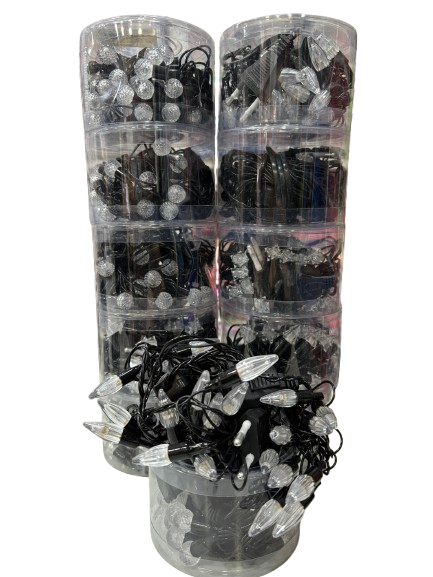 3m Fişli Renkli Led - 28L Eklemeli