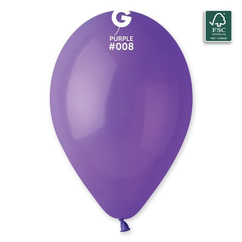 13'' Gemar Pastel Mor Balon 100'lü