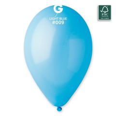 13'' Gemar Pastel Açık Mavi Balon 100'lü