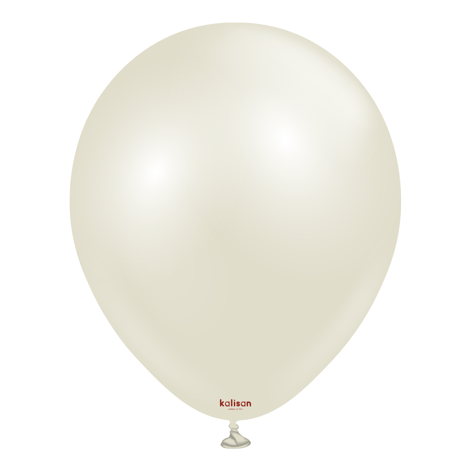 12'' Aura Balon Ivory White 50'li