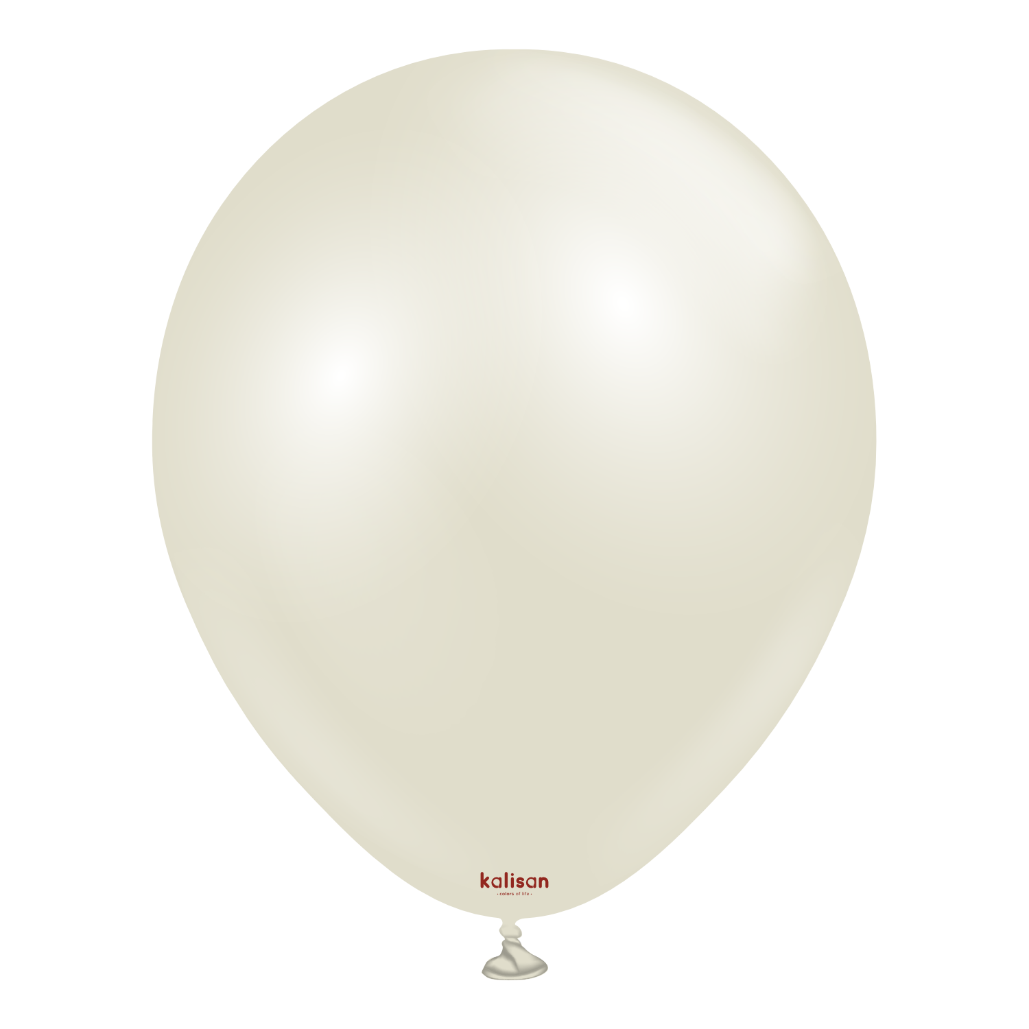 12'' Aura Balon Ivory White 50'li