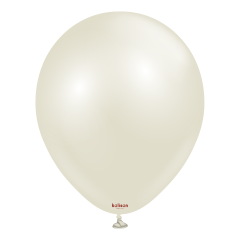 12'' Aura Balon Ivory White 50'li