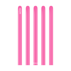 160M Pastel Fuşya Sosis Balon (Fuchsia) 50'li Nozzle Up
